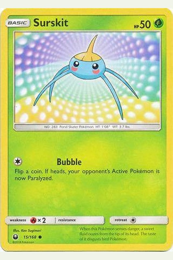 015 / 168 Surskit - Common - Collectible Madness