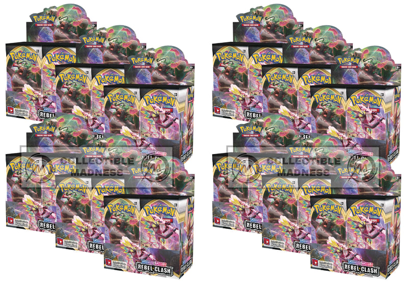 Pokemon - TCG - Rebel Clash Booster Box Options - Collectible Madness