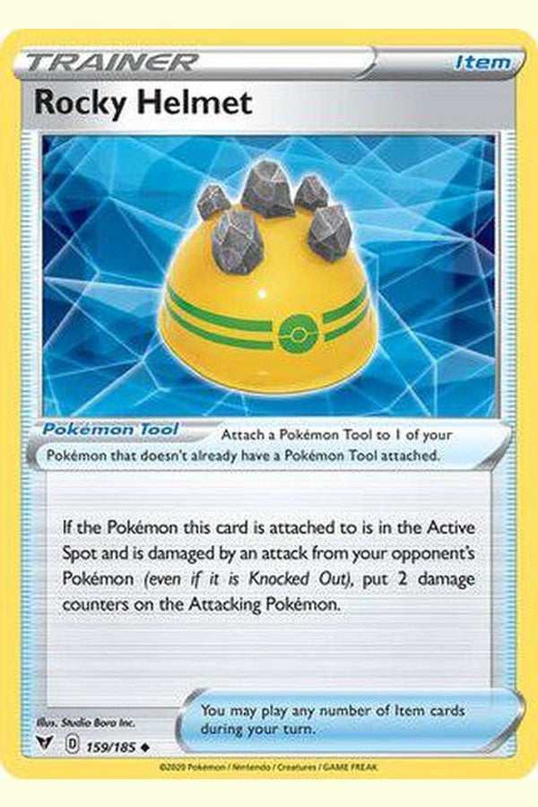 159/185 Rocky Helmet - Uncommon - Collectible Madness
