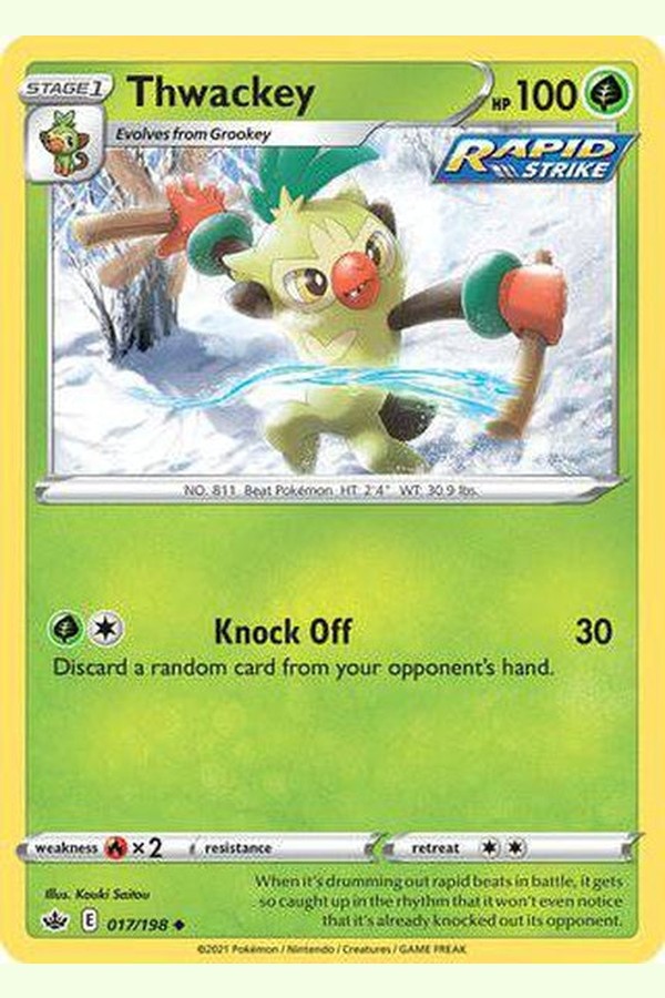 017/198 Thwackey - Uncommon - Collectible Madness