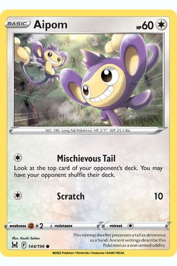 144/196 Aipom - Common