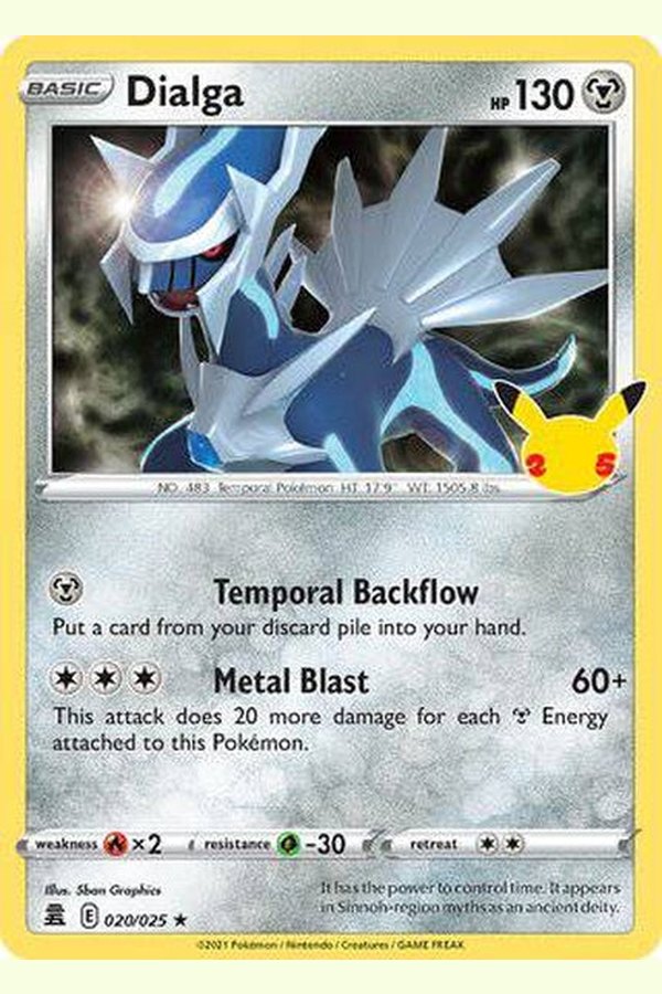 020/025 Dialga - Rare - Collectible Madness