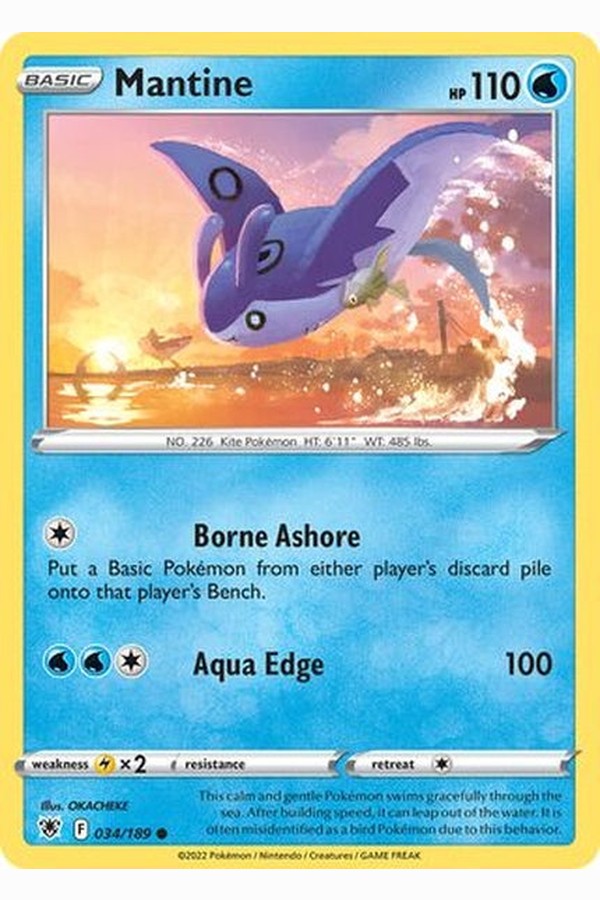 034/189 Mantine - Common - Collectible Madness