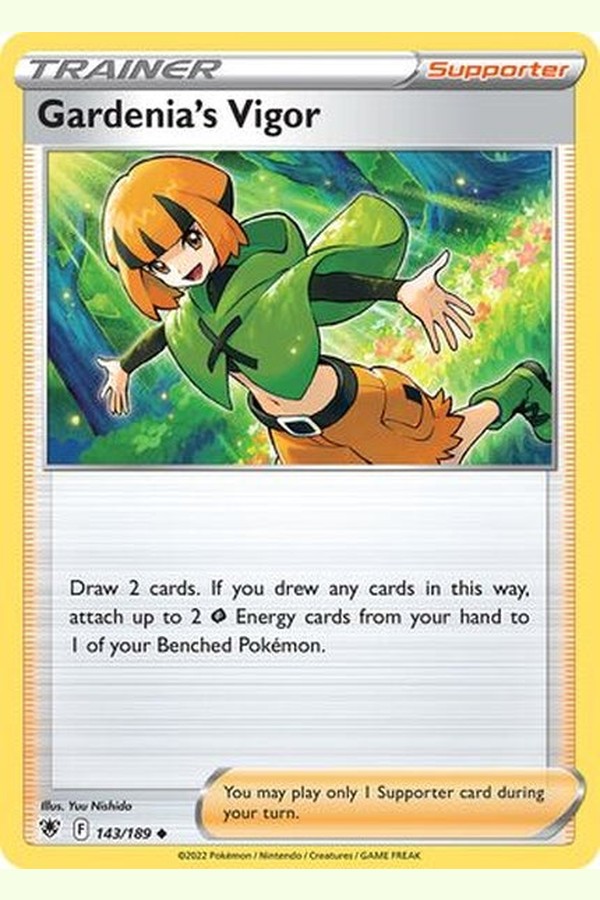 143/189 Gardenia's Vigor - Uncommon - Collectible Madness