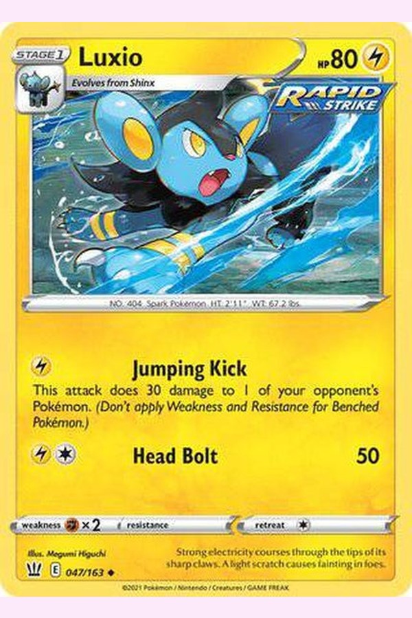 047/163 Luxio - Uncommon - Collectible Madness