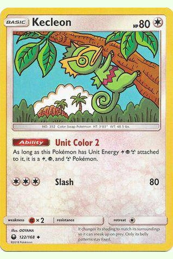 122 / 168 Kecleon - Uncommon - Collectible Madness