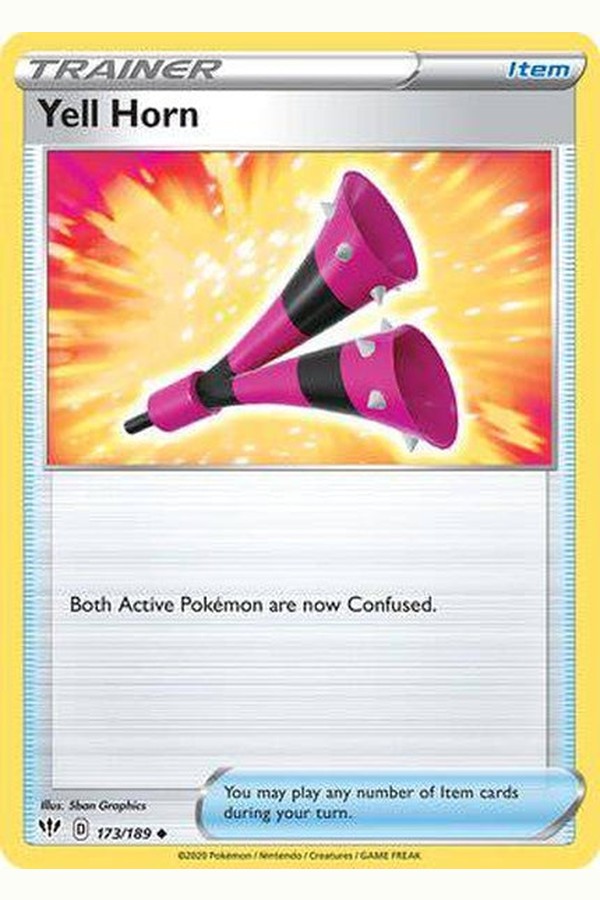 173/189 Yell Horn - Uncommon - Collectible Madness