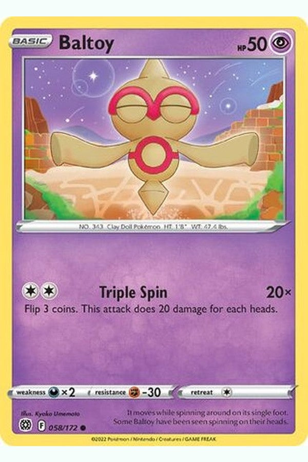 058/172 Baltoy - Common - Collectible Madness