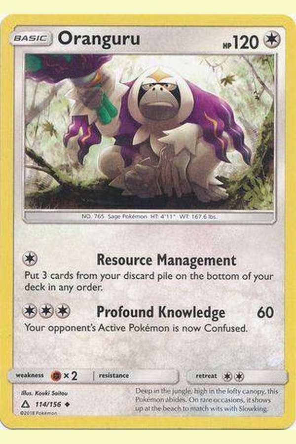 114 / 156 Oranguru-Uncommon - Collectible Madness