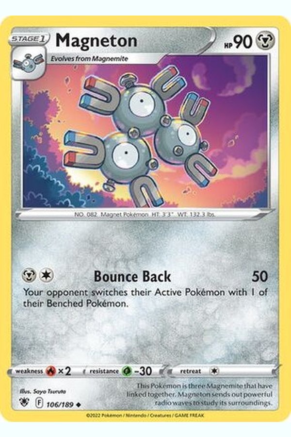 106/189 Magneton - Uncommon - Collectible Madness