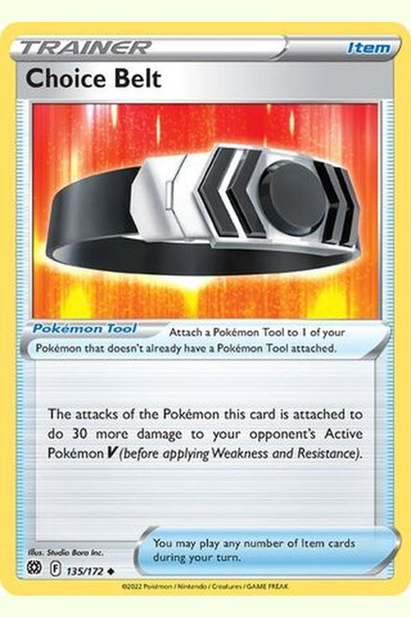 135/172 Choice Belt - Uncommon - Collectible Madness