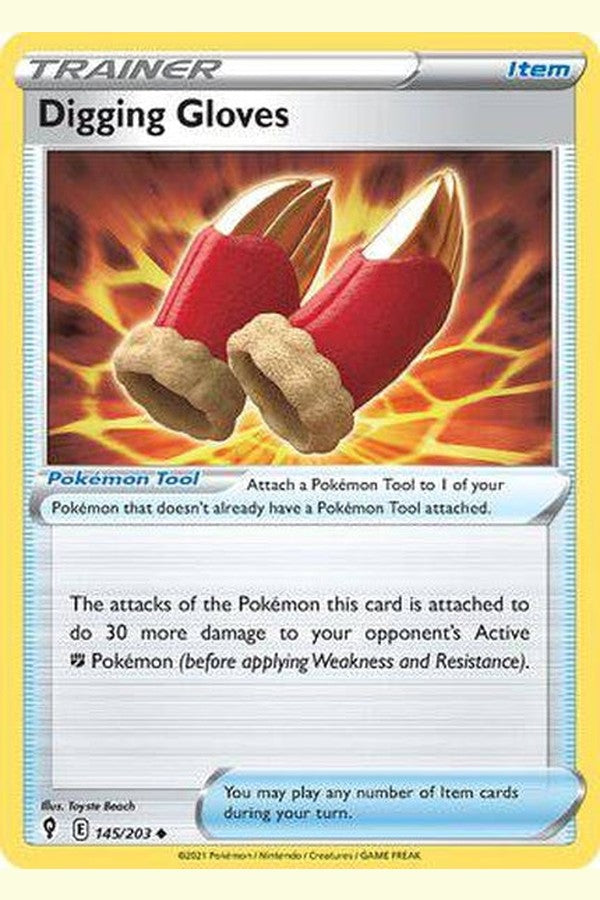 145/203 Digging Gloves - Uncommon - Collectible Madness