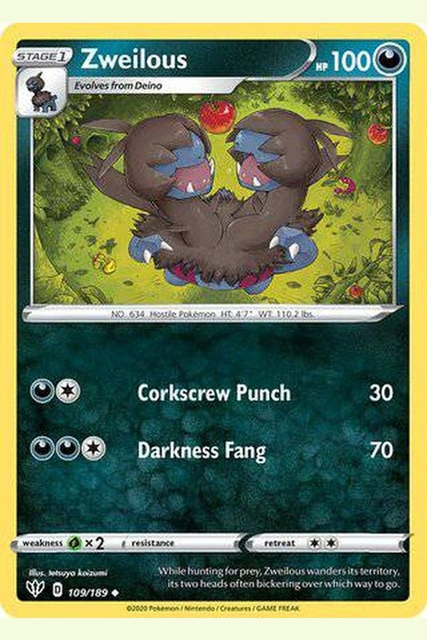 109/189 Zweilous - Uncommon - Collectible Madness