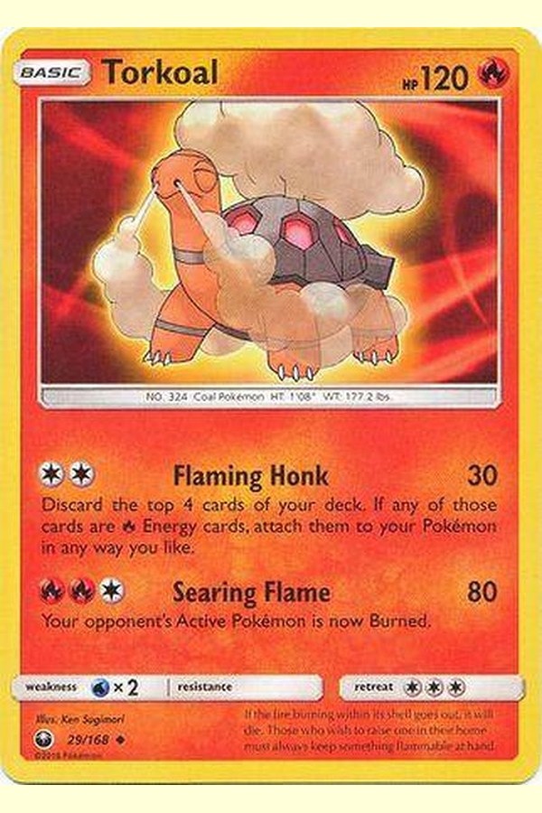029 / 168 Torkoal - Uncommon - Collectible Madness