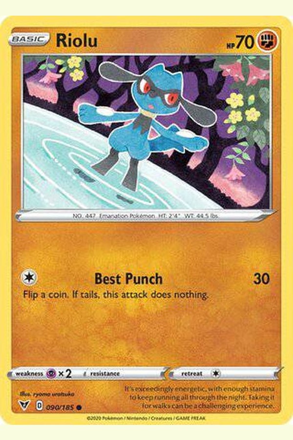 090/185 Riolu - Common - Collectible Madness
