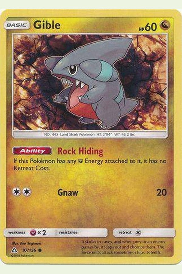 097 / 156 Gible-Common - Collectible Madness