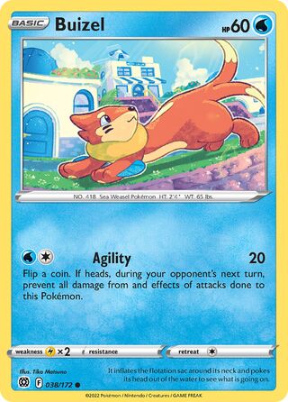 038/172 Buizel - Common - Collectible Madness