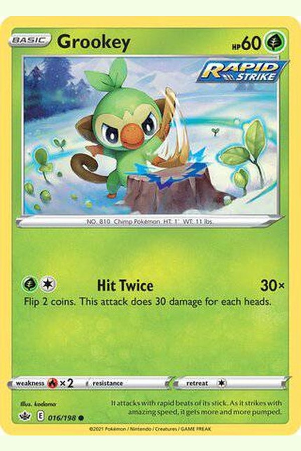 016/198 Grookey - Common - Collectible Madness