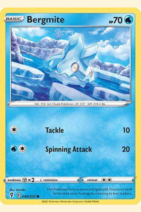 044/203 Bergmite - Common - Collectible Madness