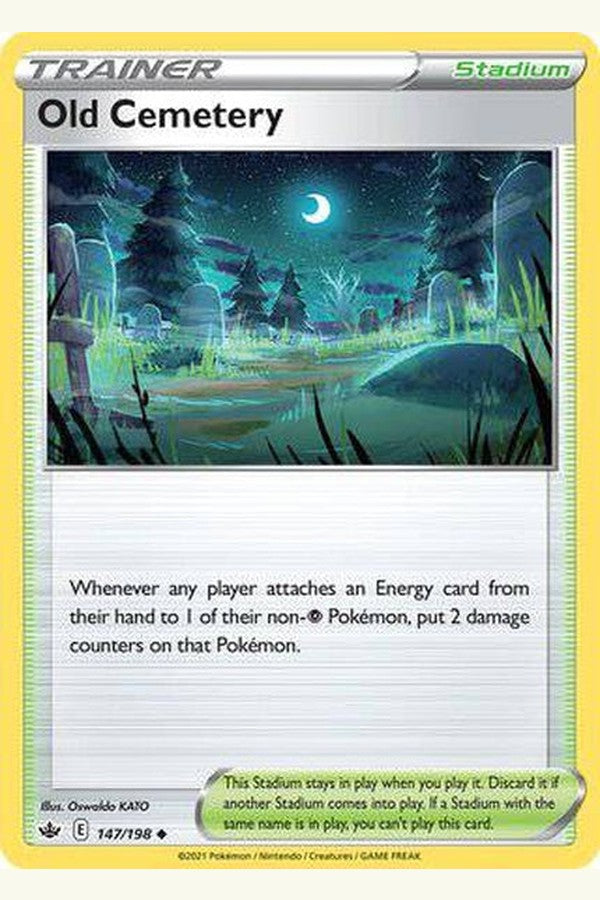 147/198 Old Cemetery - Uncommon - Collectible Madness