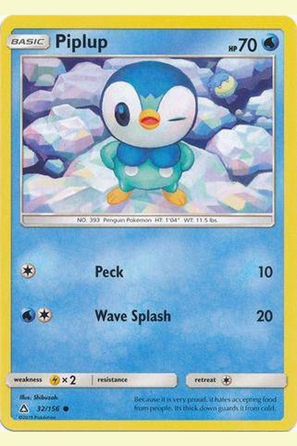 032 / 156 Piplup-Common - Collectible Madness