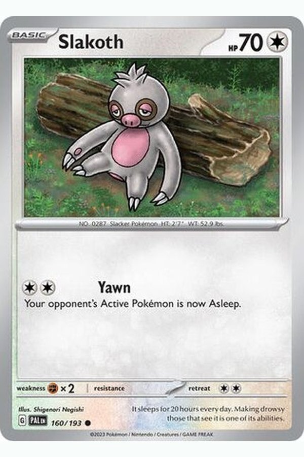 160/193 Slakoth - Common