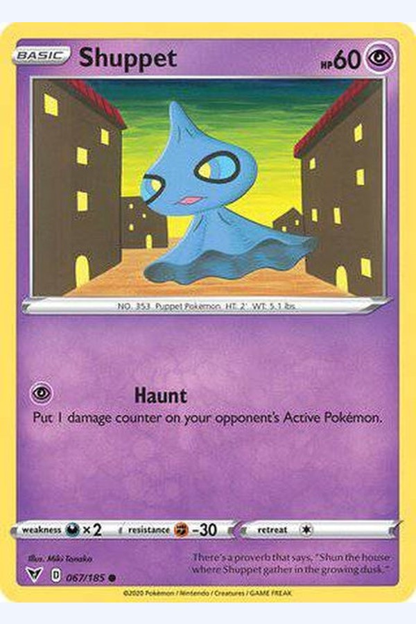 067/185 Shuppet - Common - Collectible Madness