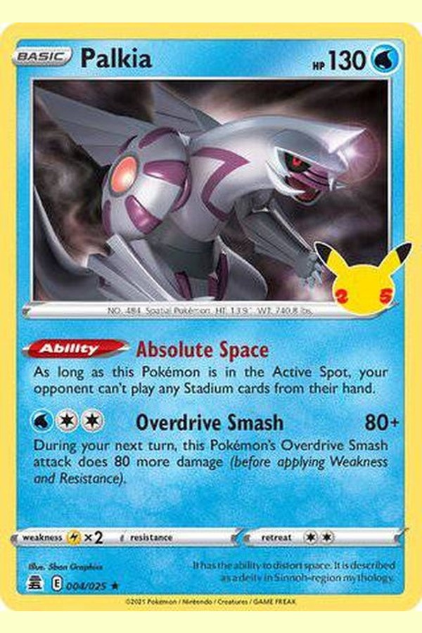 004/025 Palkia - Rare - Collectible Madness