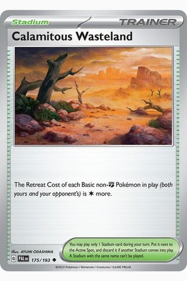 175/193 Calamitous Wasteland - Uncommon