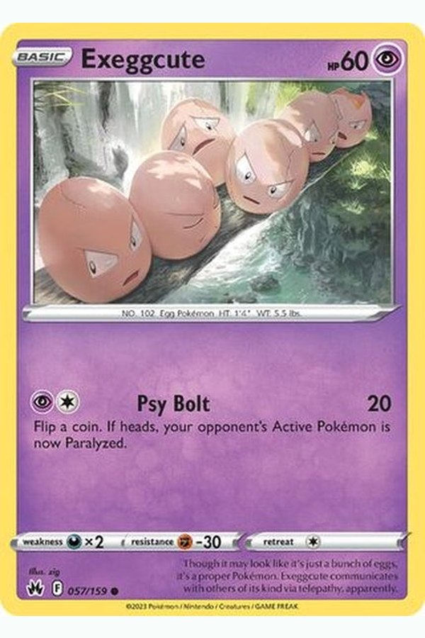 057/159 Exeggcute - Common Reverse Holo