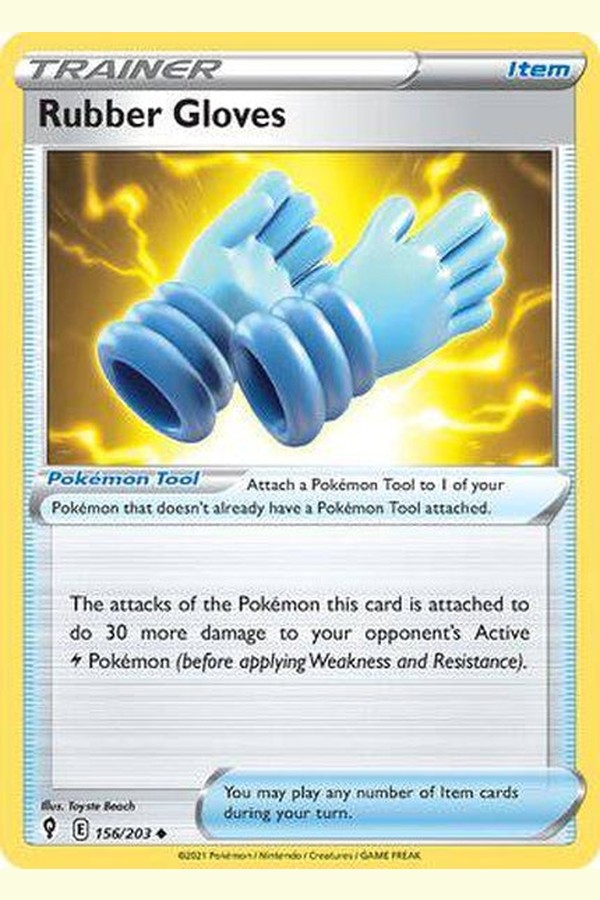 156/203 Rubber Gloves - Uncommon - Collectible Madness
