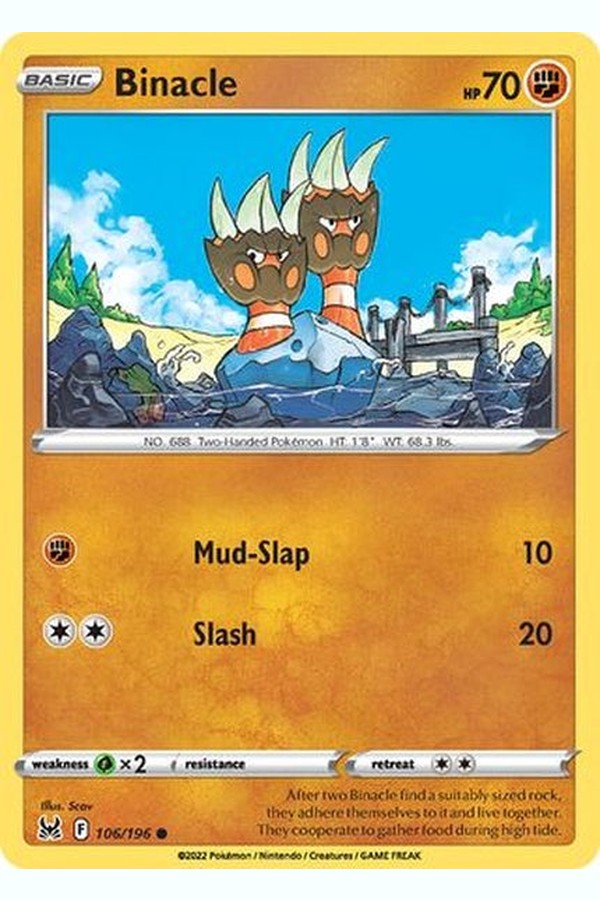 106/196 Binacle - Common