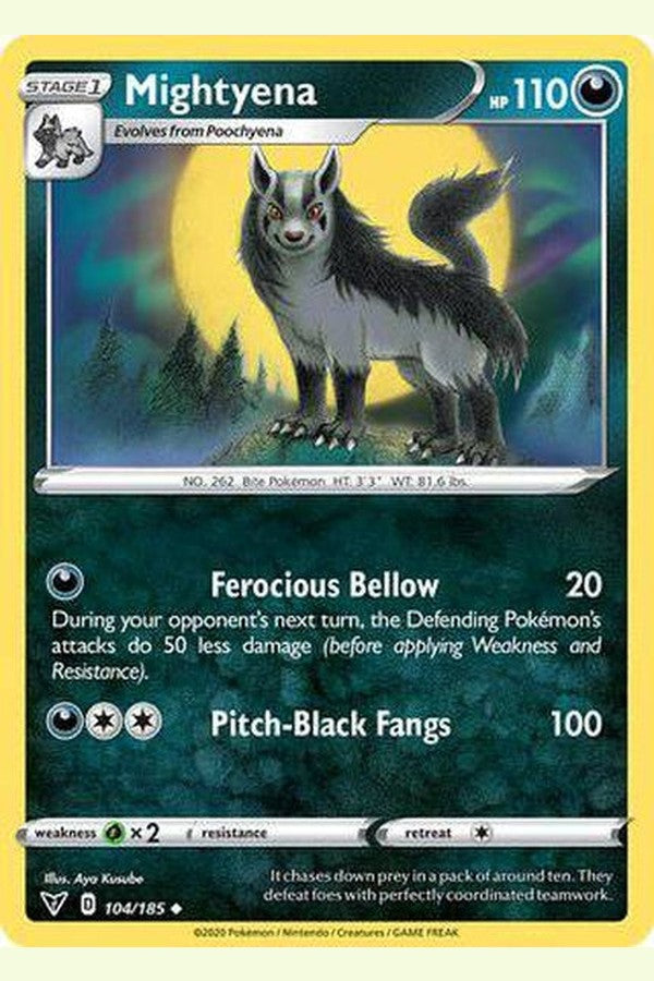 104/185 Mightyena - Uncommon - Collectible Madness