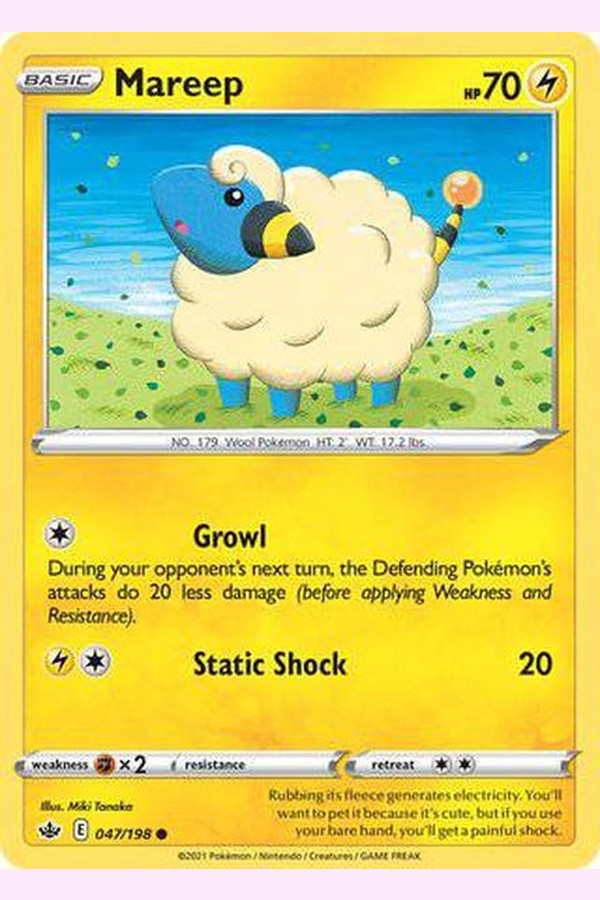 047/198 Mareep - Common - Collectible Madness
