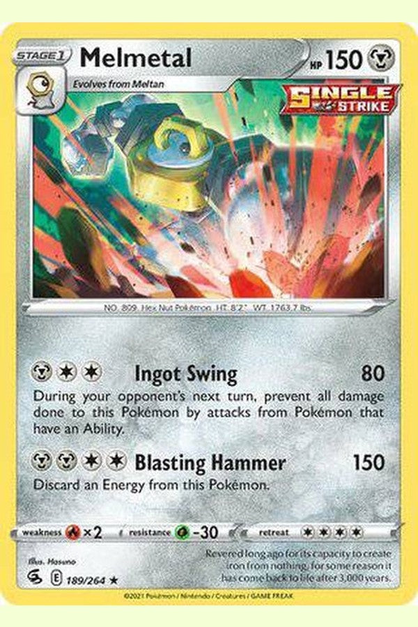 189/264 Melmetal - Rare Holo - Collectible Madness