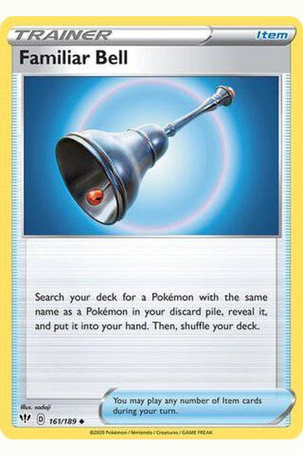 161/189 Familiar Bell - Uncommon - Collectible Madness