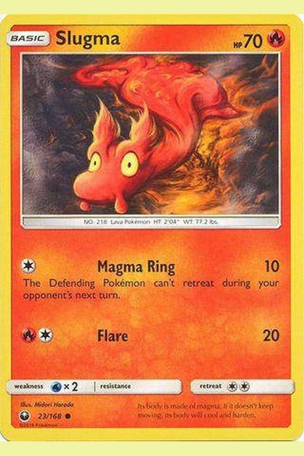 023 / 168 Slugma - Common - Collectible Madness
