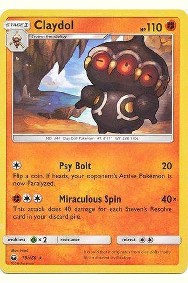 079 / 168 Claydol - Rare - Collectible Madness