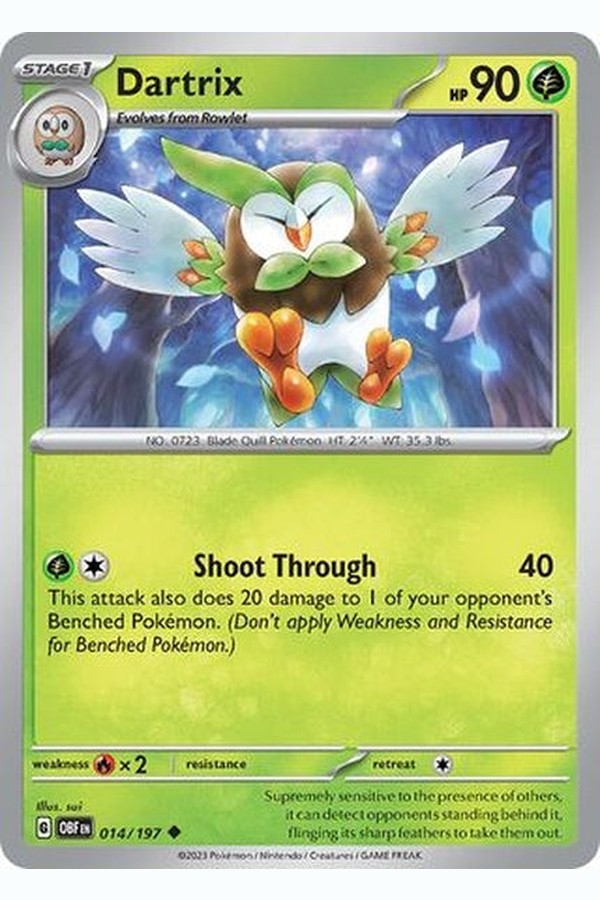 014/197 Dartrix - Uncommon