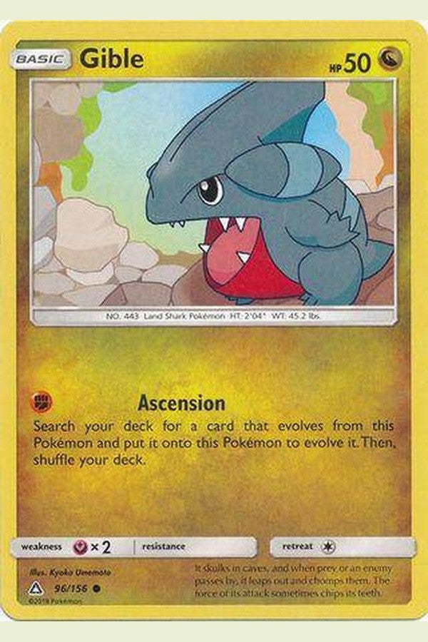 096 / 156 Gible-Common - Collectible Madness