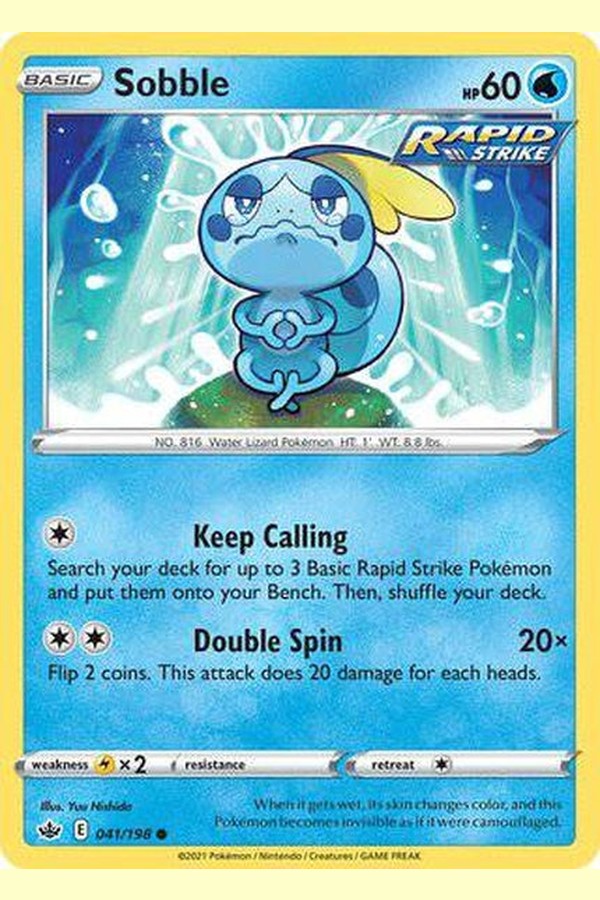 041/198 Sobble - Common - Collectible Madness