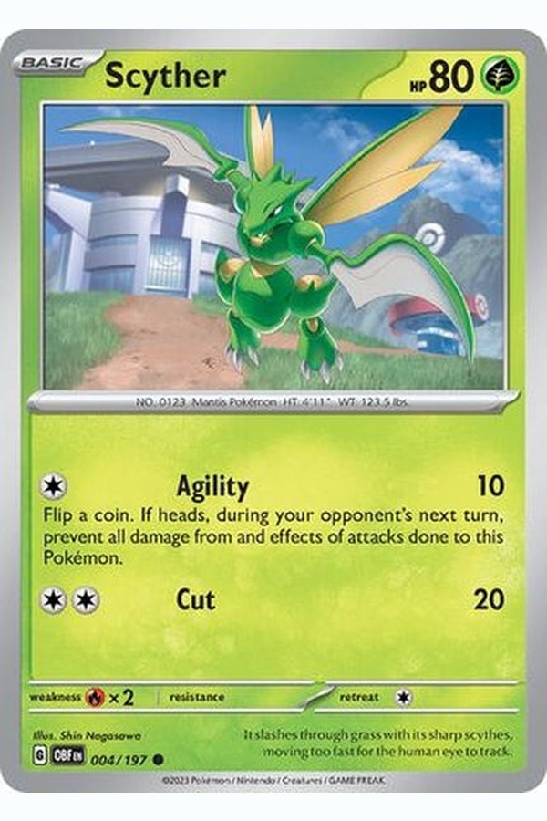 004/197 Scyther - Common
