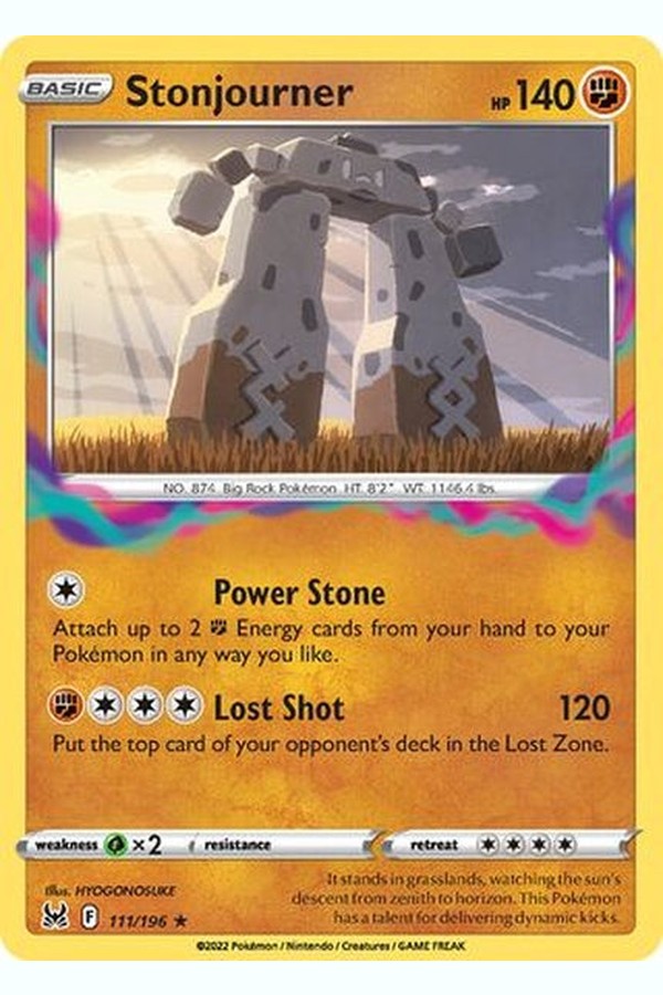 111/196 Stonjourner - Rare