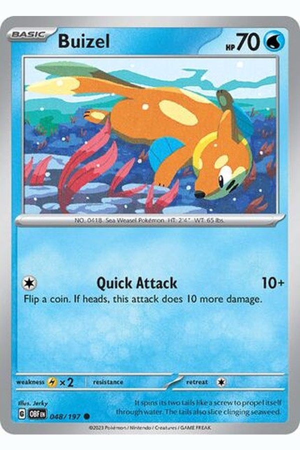 048/197 Buizel - Common