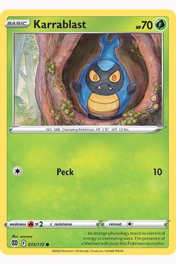 015/172 Karrablast - Common - Collectible Madness