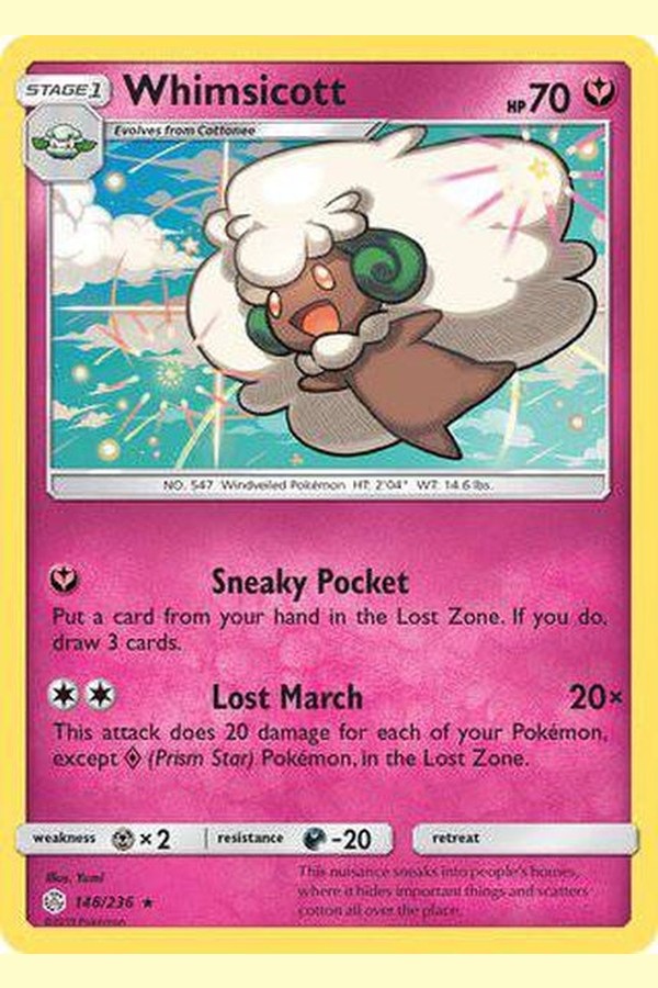 148/236 Whimsicott - Rare - Collectible Madness
