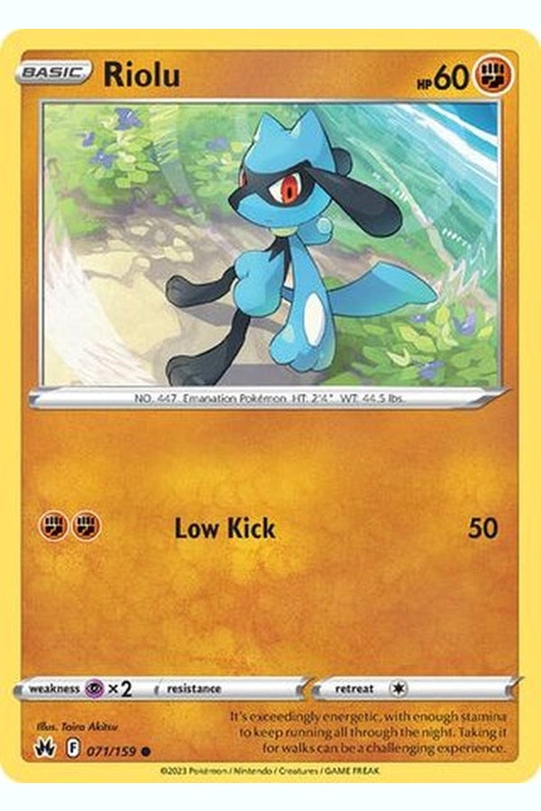 071/159 Riolu - Common