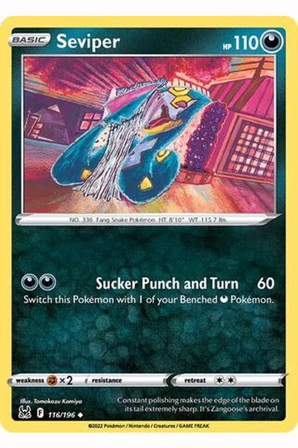 116/196 Seviper - Uncommon