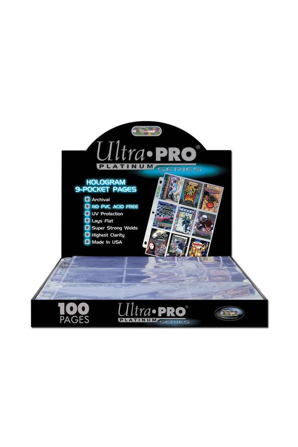 ULTRA PRO - 9 Pocket Page - Collectible Madness