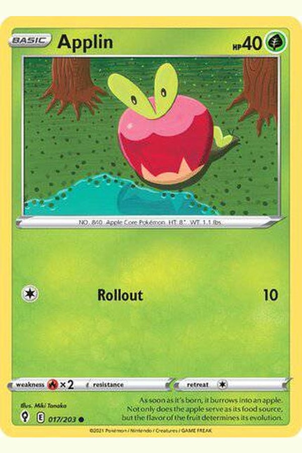 017/203 Applin - Common - Collectible Madness